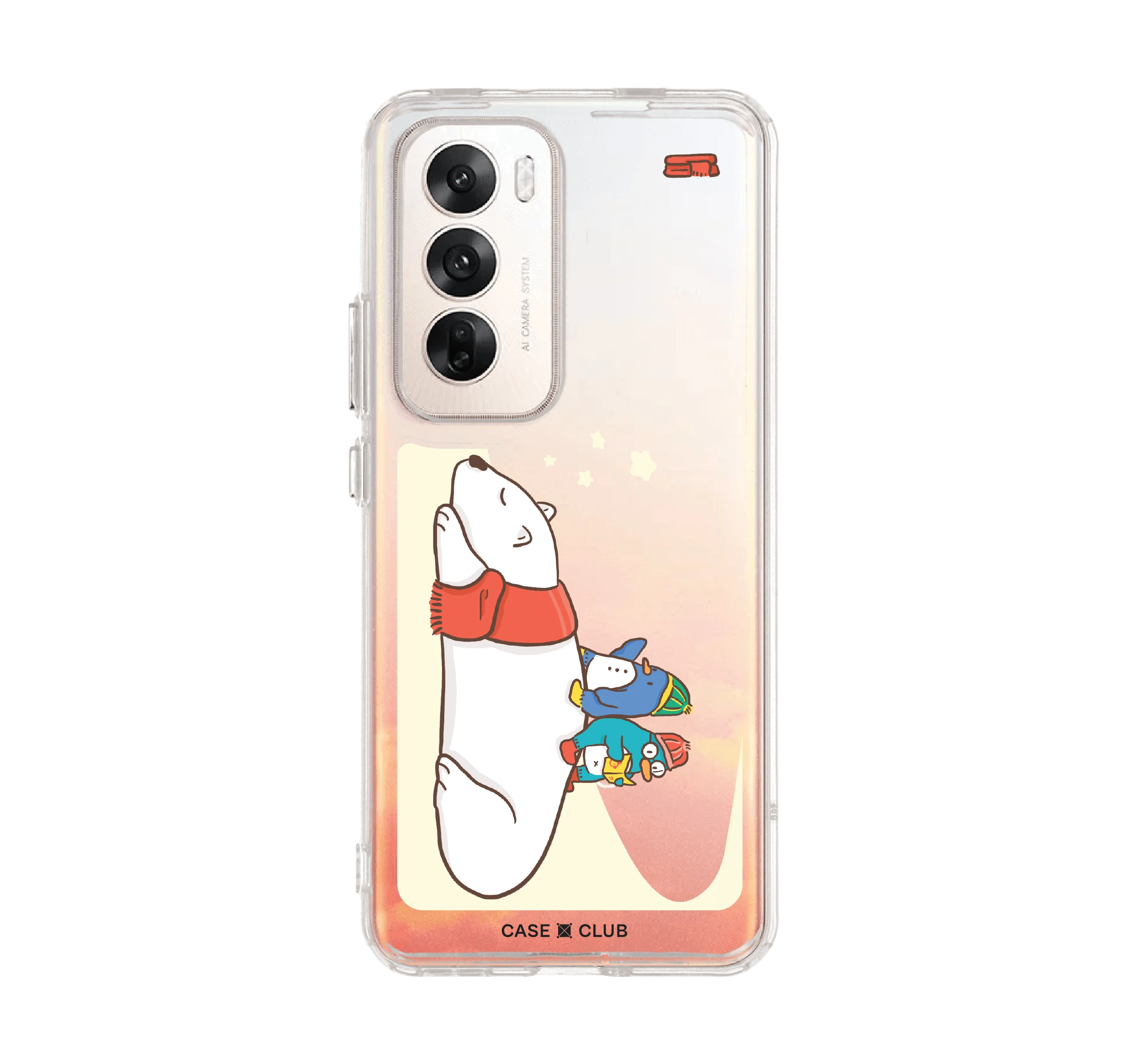 polar bear & duo penguin